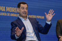 El presidente de la Junta de Andalucía, Juanma Moreno