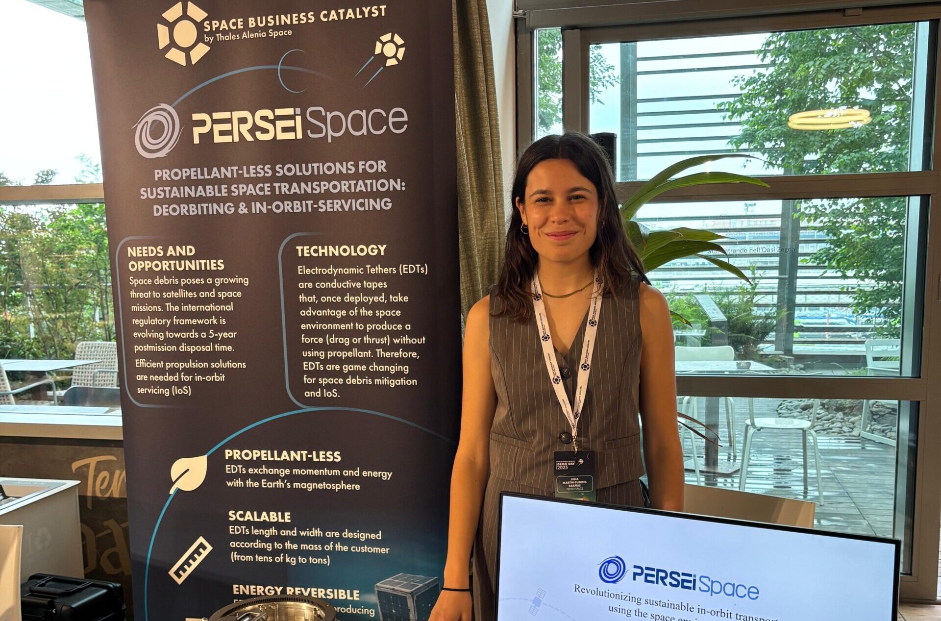Julia Martín-Fuertes, ingeniera aeroespacial