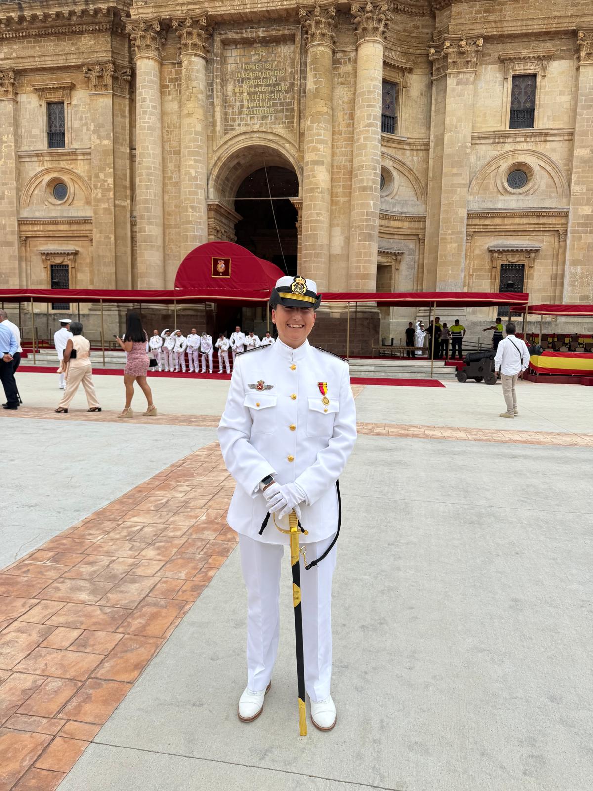 La sargento Alejandra Vicens