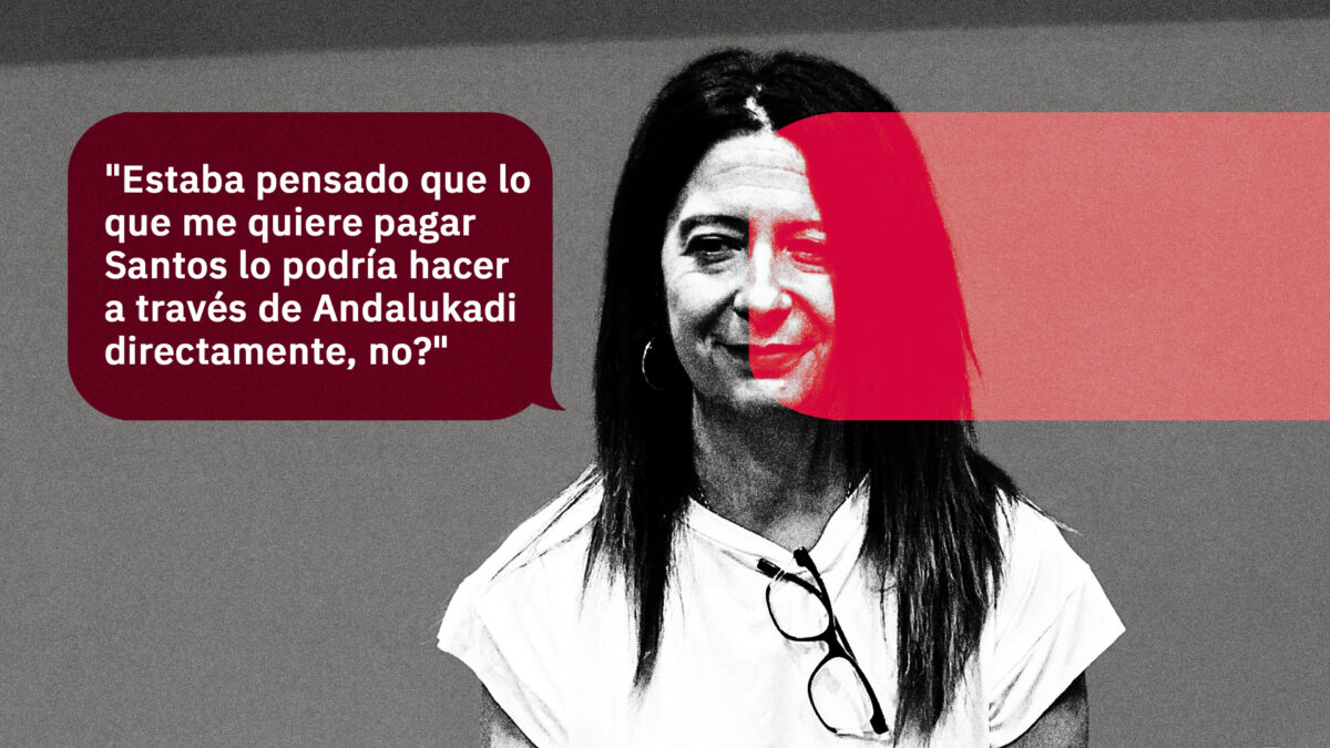Leire Díez, con una cita del auto del juez Pedraz.