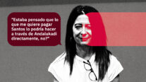 Leire Díez, con una cita del auto del juez Pedraz.
