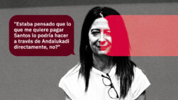 Leire Díez, con una cita del auto del juez Pedraz.