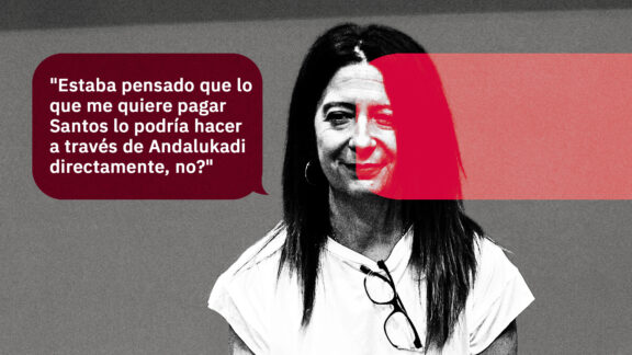 Leire Díez, con una cita del auto del juez Pedraz.
