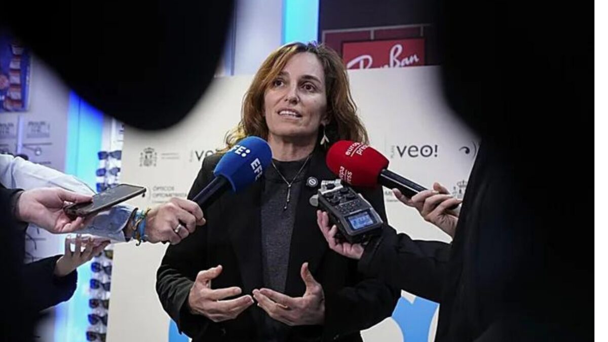 La ministra Mónica García.