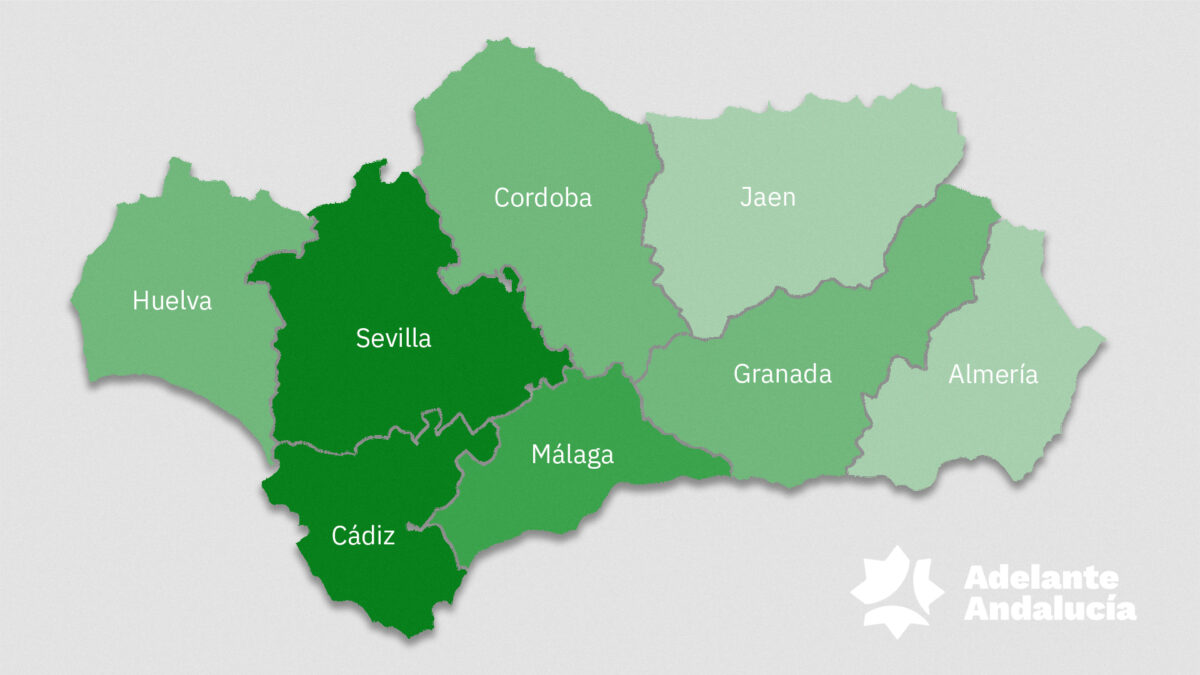 Sevilla y Cádiz fueron las provincias que más alimentaron de votos a Andalucía Adelante