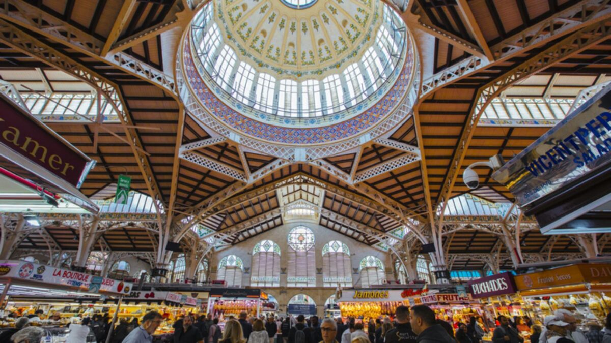 Mercado central de Valencia.