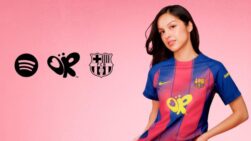 Así es la nueva camiseta del Barca x Olivia Rodrigo.