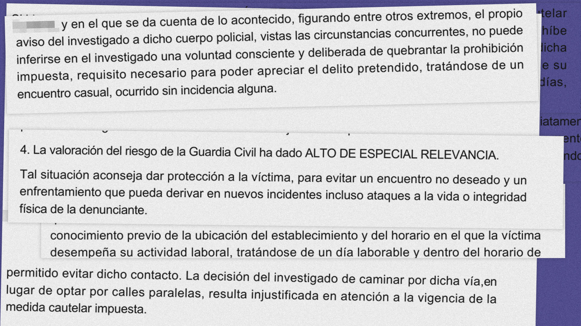 Carla lleva tres años viviendo un infierno