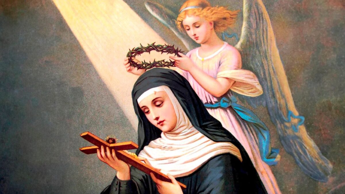Santa Rita de Casia.