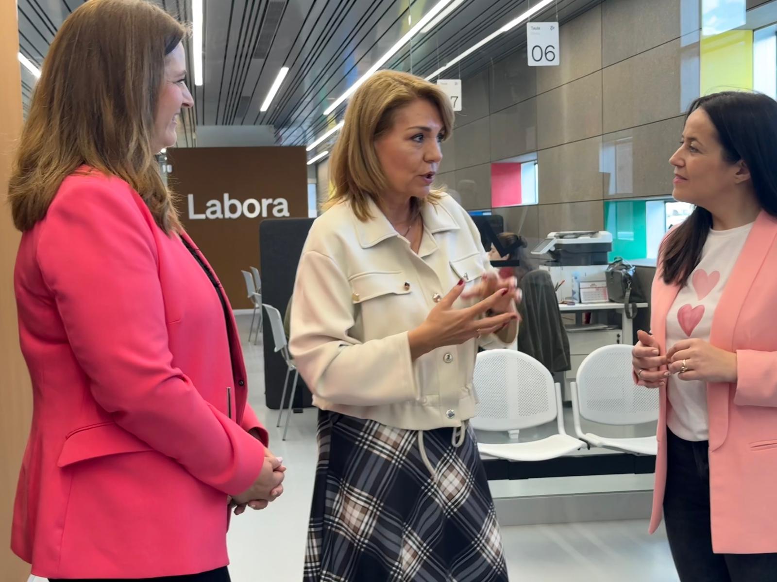 Susana Camarero, en el Espai Labora de Catarroja