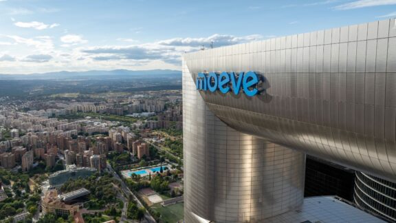 Imagen, de la Torre Moeve en Madrid.