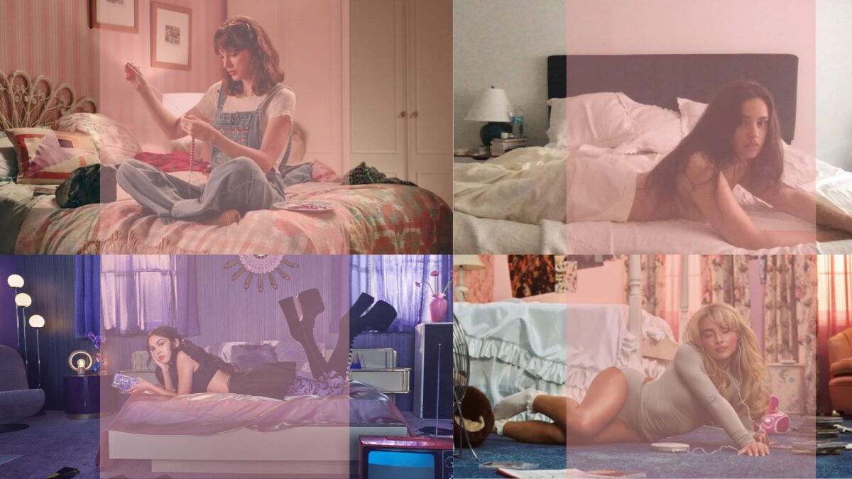 Taylor Swift, Rosalía, Olivia Rodrigo y Sabrina Carpenter son ejemplos de la tendencia "bedroom pop"