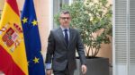 El ministro de la Presidencia, Justicia y Relaciones con las Cortes, Félix Bolaños, atiende a los medios de comunicación, en el Palacio de Parcent, a 4 de mayo de 2026, en Madrid (España).