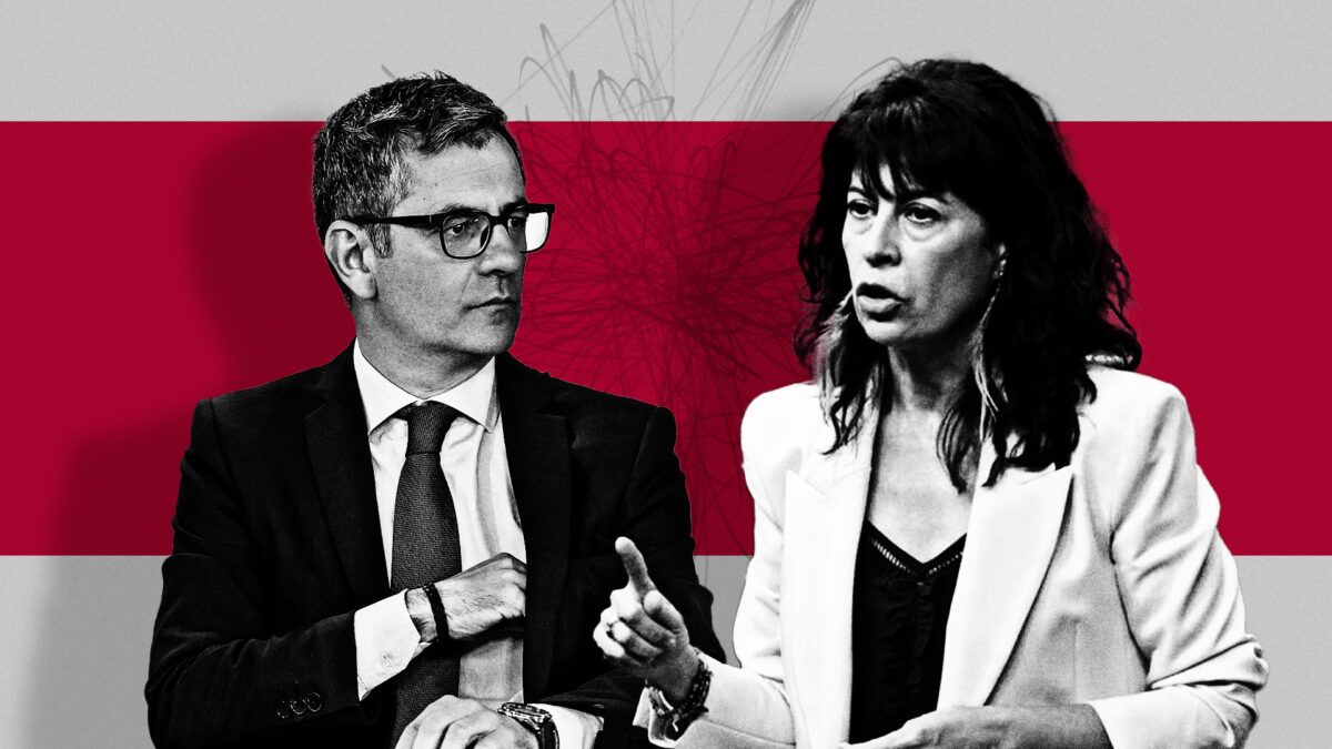 Félix Bolaños y Ana Redondo.