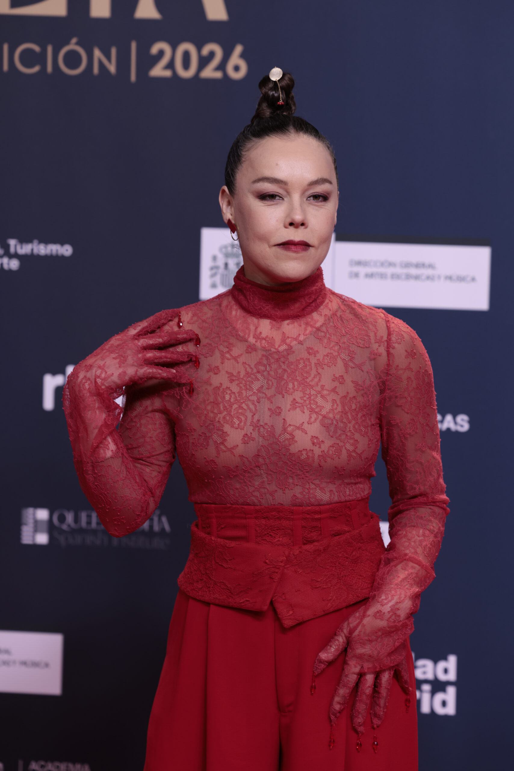 MADRID, 18/05/2026.- La bailaora y coreógrafa Rocío Molina posa a su llegada a la gala de la cuarta edición de los Premios Talía (Premios de la Academia de las Artes Escénicas de España) celebrada este lunes en los Teatros del Canal, en Madrid. EFE/Juanjo Martín