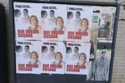GRANADA, 14/05/2026.- El PSOE de Andalucía ha acusado al PP de "juego sucio" y ha atribuido al PP la autoría de unos carteles en los que se pide la vuelta de la expresidenta de la Junta y ex secretaria general de los socialistas andaluces, Susana Díaz, al liderazgo del partido. EFE/ Juan García Chicano