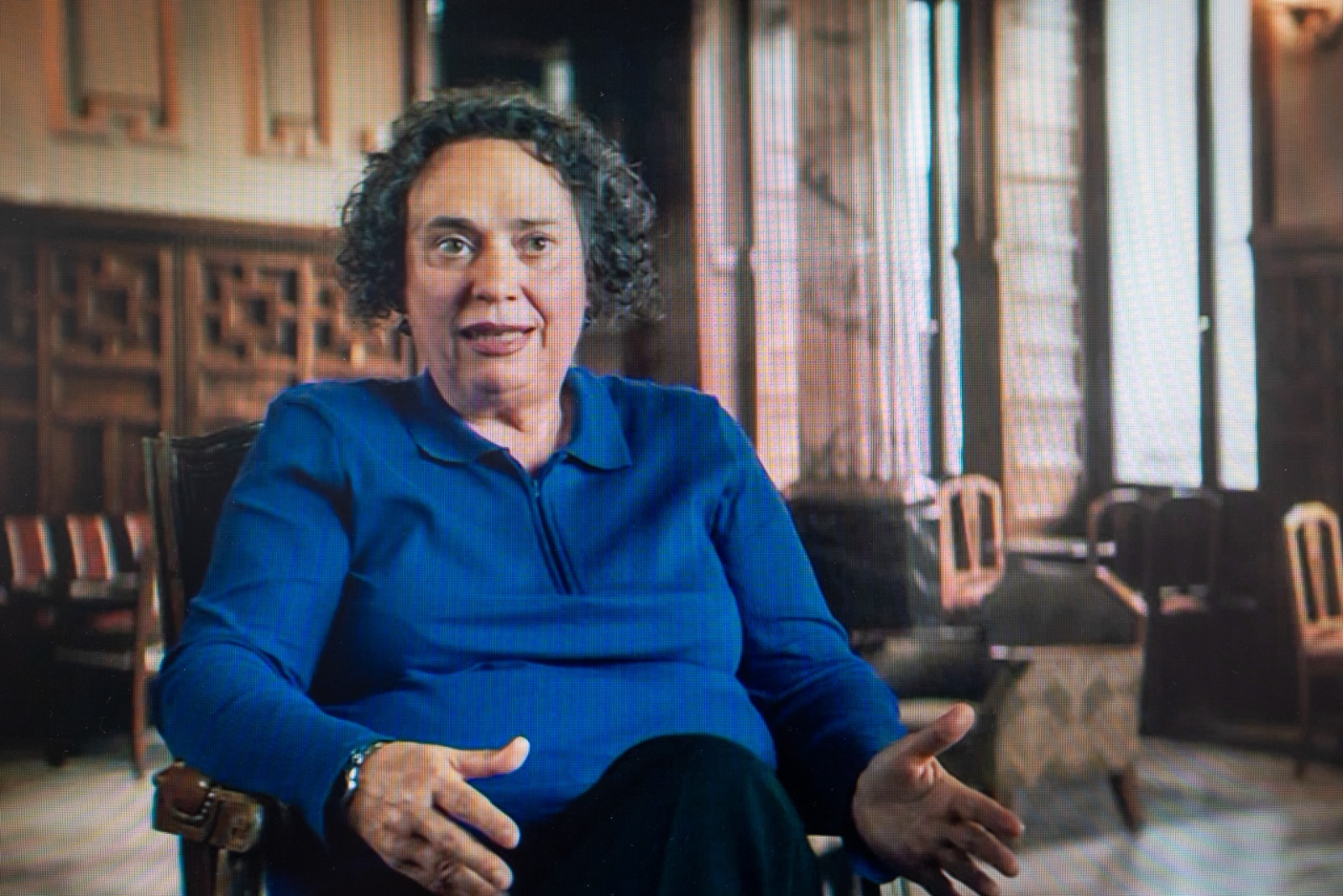 La secretaria de Zapater, Gertrudis Alcázar