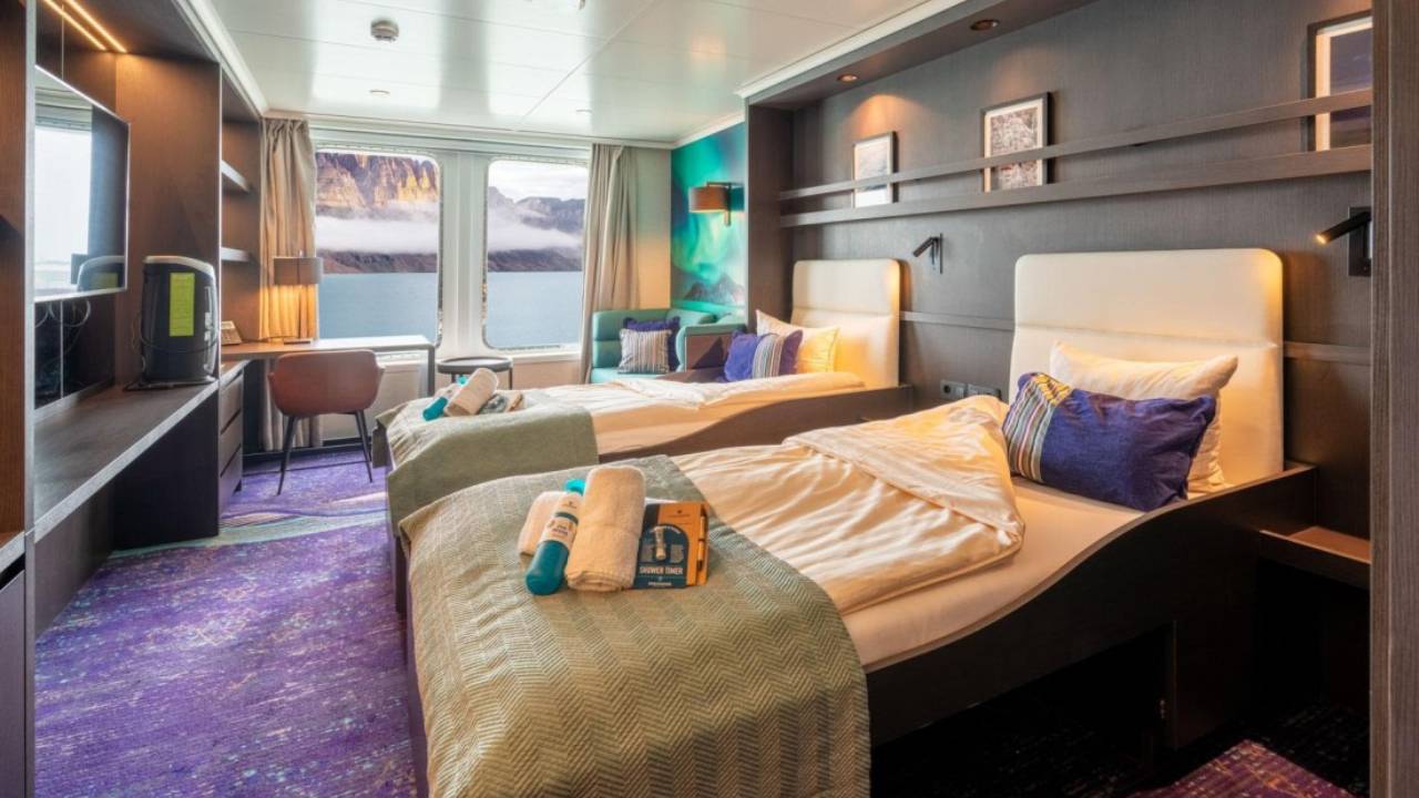 Habitación del MV Hondius - Internacional