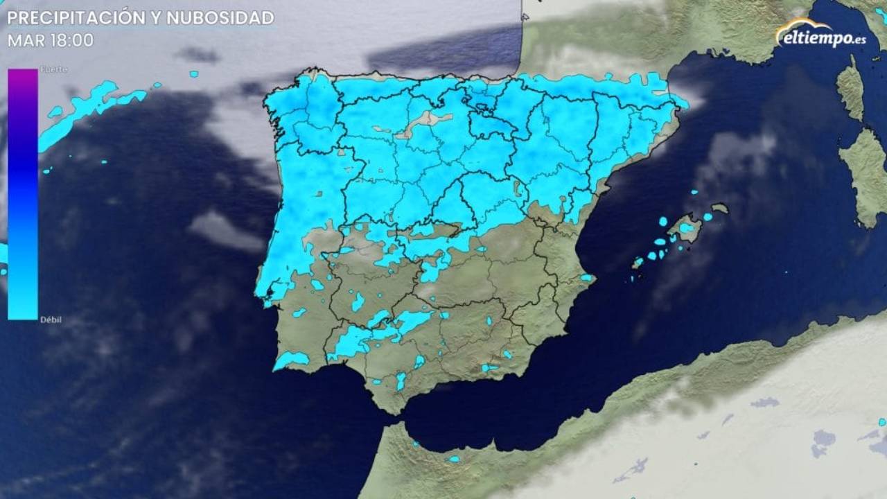 Previsión del tiempo para el martes 12 de mayo de 2026 - Sociedad Previsión del tiempo para el martes 12 de mayo de 2026 - Sociedad