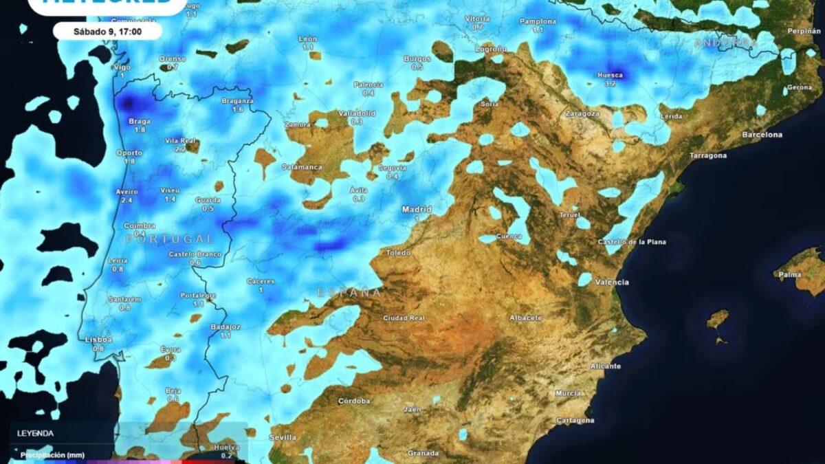 Previsión del tiempo para el sábado 9 de mayo de 2026 - Sociedad