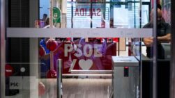 La sede del PSOE en la madrileña calle Ferraz.