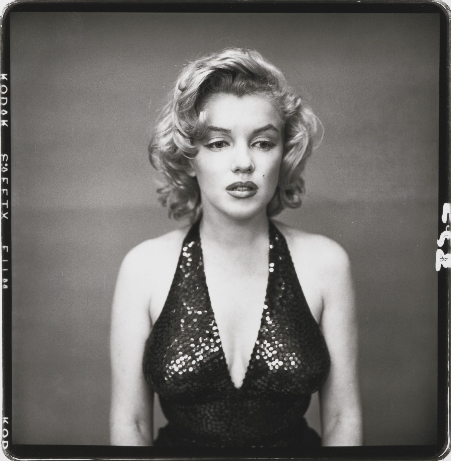 Marilyn Monroe, fotografiada por Richard Avedon en Nueva York, el 6 de mayo de 1957