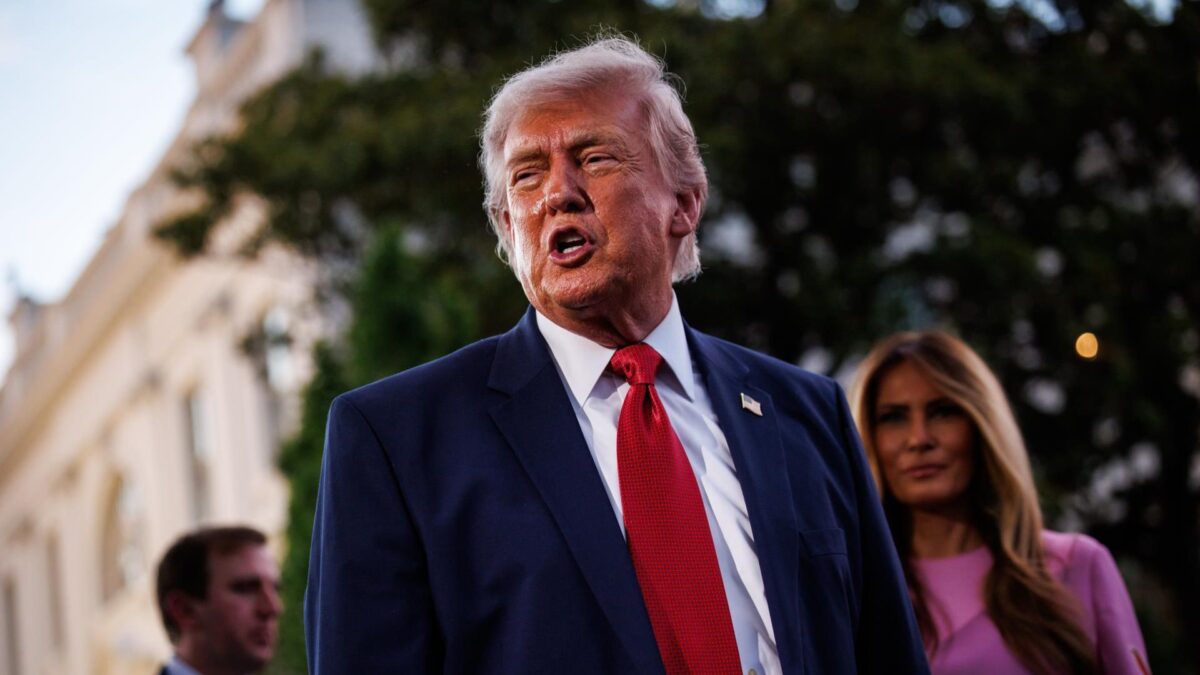 El presidente de EE UU, Donald Trump.
