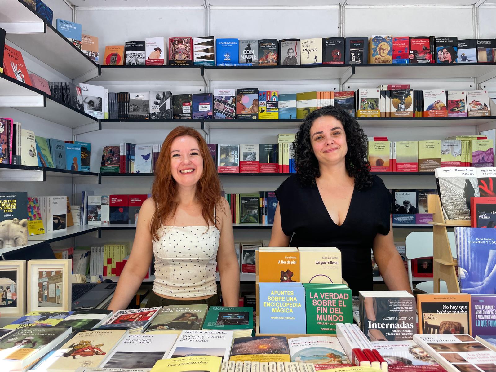Silvia y Cristina López Pavón, de Vino a por letras, una librería de Getafe