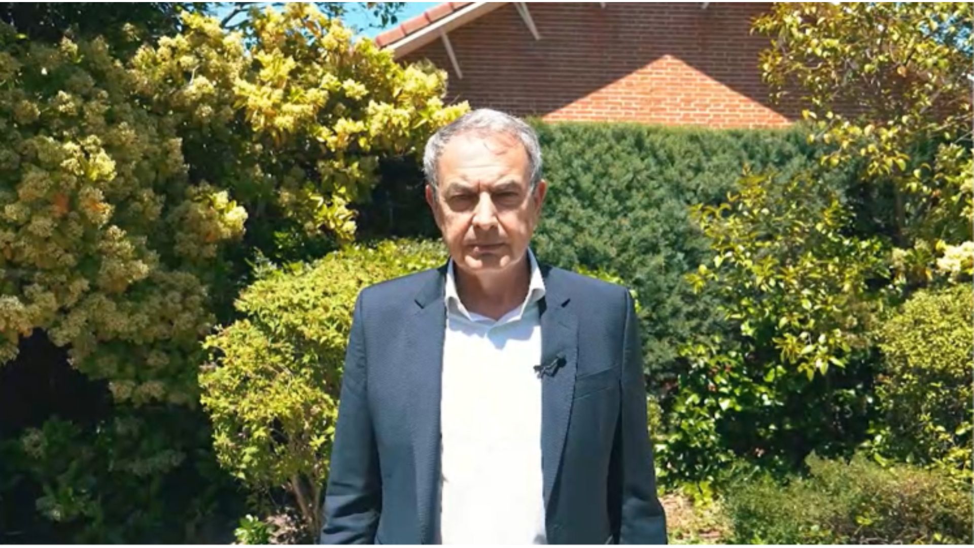 El expresidente del Gobierno José Luis Rodríguez Zapatero.