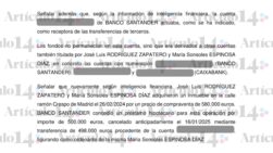 Parte del informa de la UDEF.