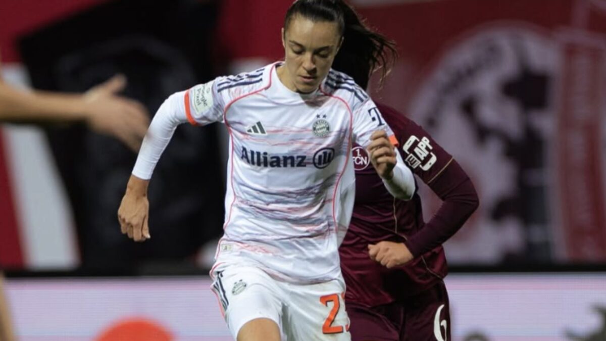 Natalia Padilla en el Bayern de Munich