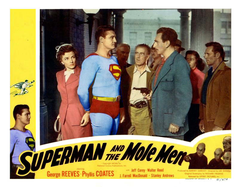 La primera película de 'Superman' se estrenó en 1951 y estaba protagonizada por George Reeves