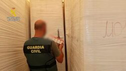 Operación Tapol de la Guardia Civil en Málaga el 3 de junio de 2026.