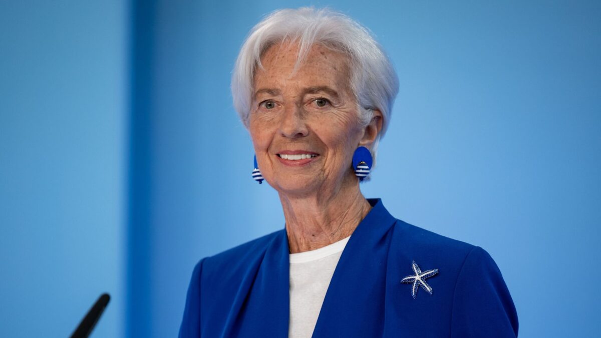 Christine Lagarde.