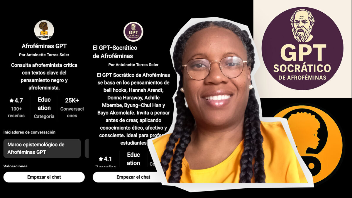 Antoinette Torres Soler ha creado una inteligencia artificial antirracista