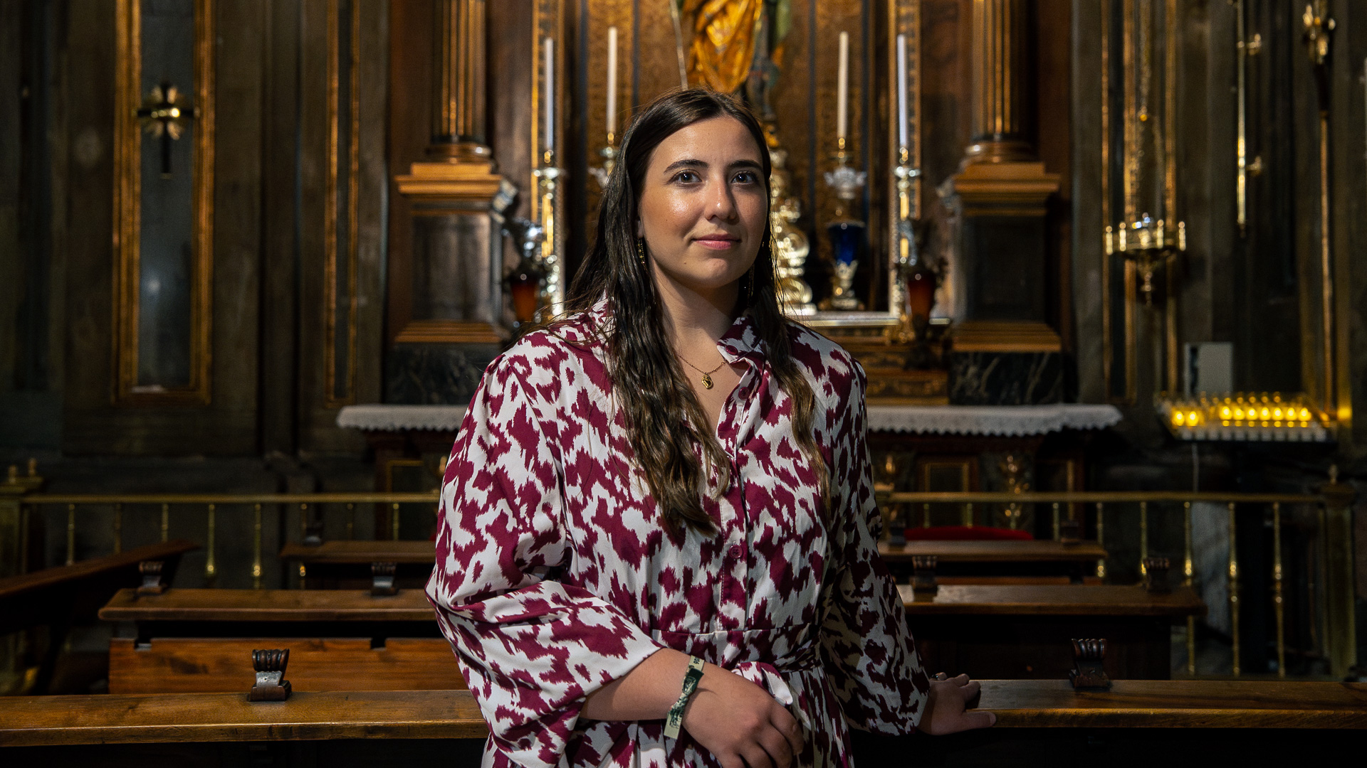 Cristina, voluntaria