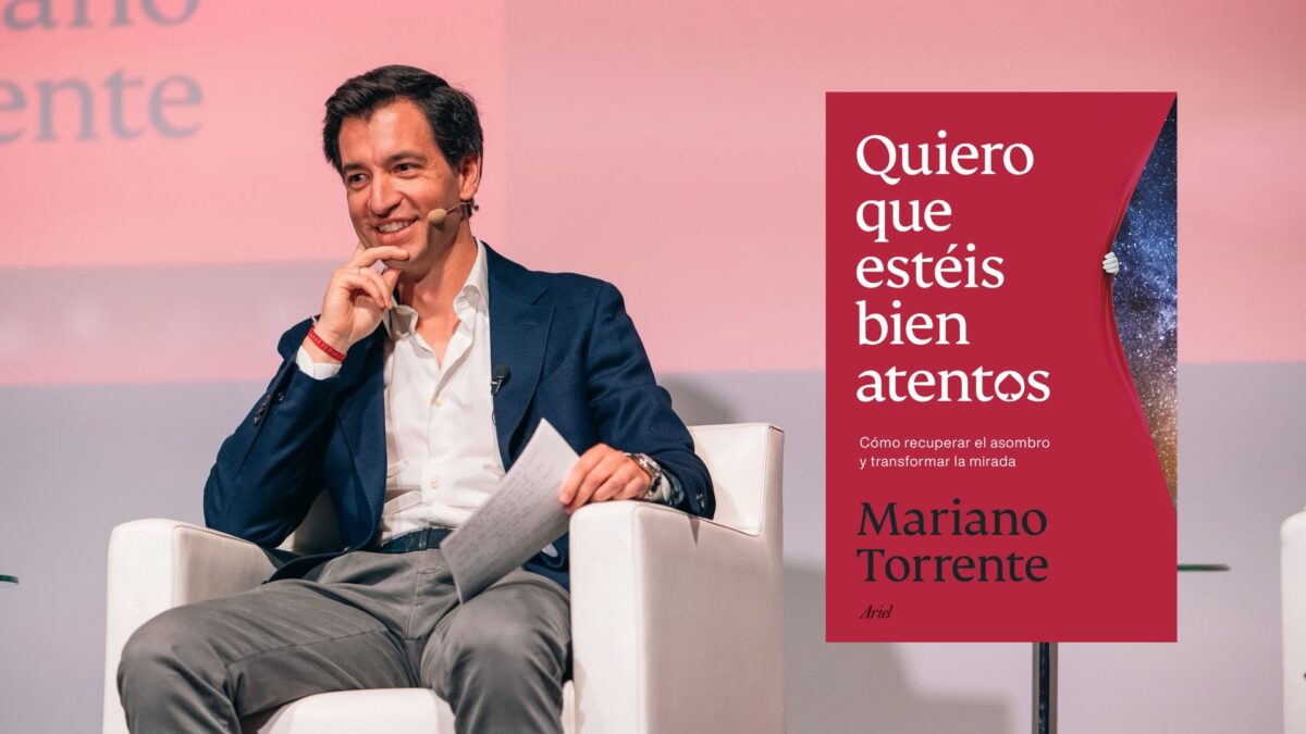 Mariano Torrente presenta su primer libro, 'Quiero que estéis bien atentos'