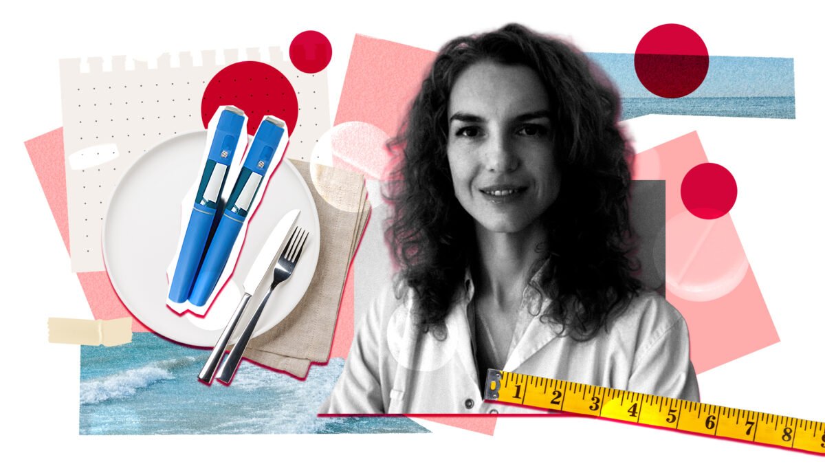 La endocrinóloga Bogdana Luiza Luca