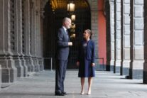 El Rey de España, Felipe VI, con la presidenta de México, Claudia Sheinbaum