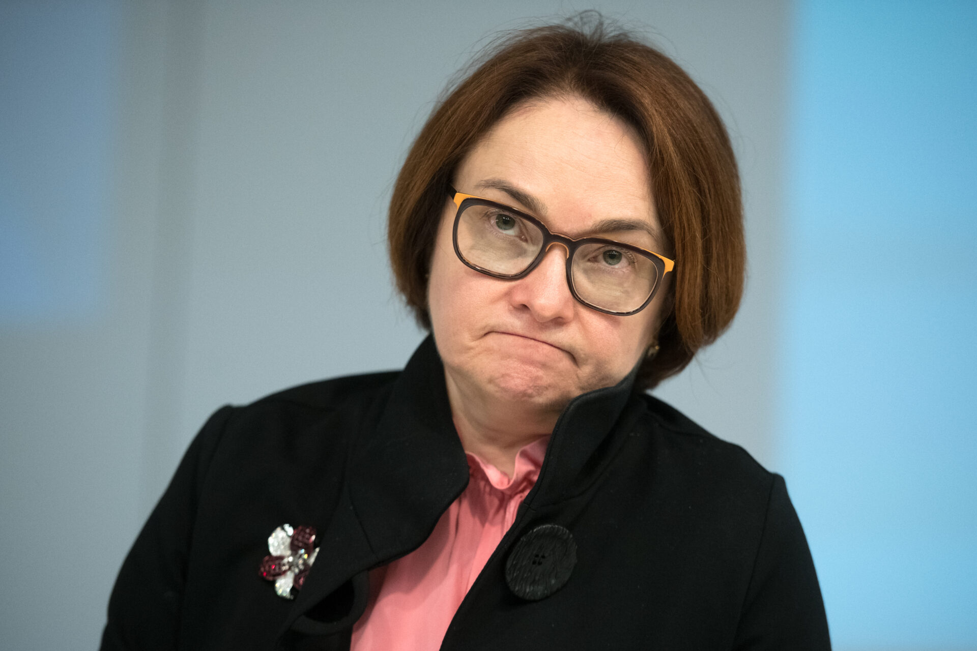 Elvira Nabiullina, la presidenta del Banco Central de Rusia.
