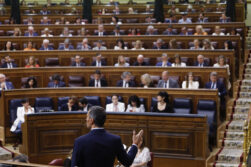 El presidente del Gobierno, Pedro Sánchez