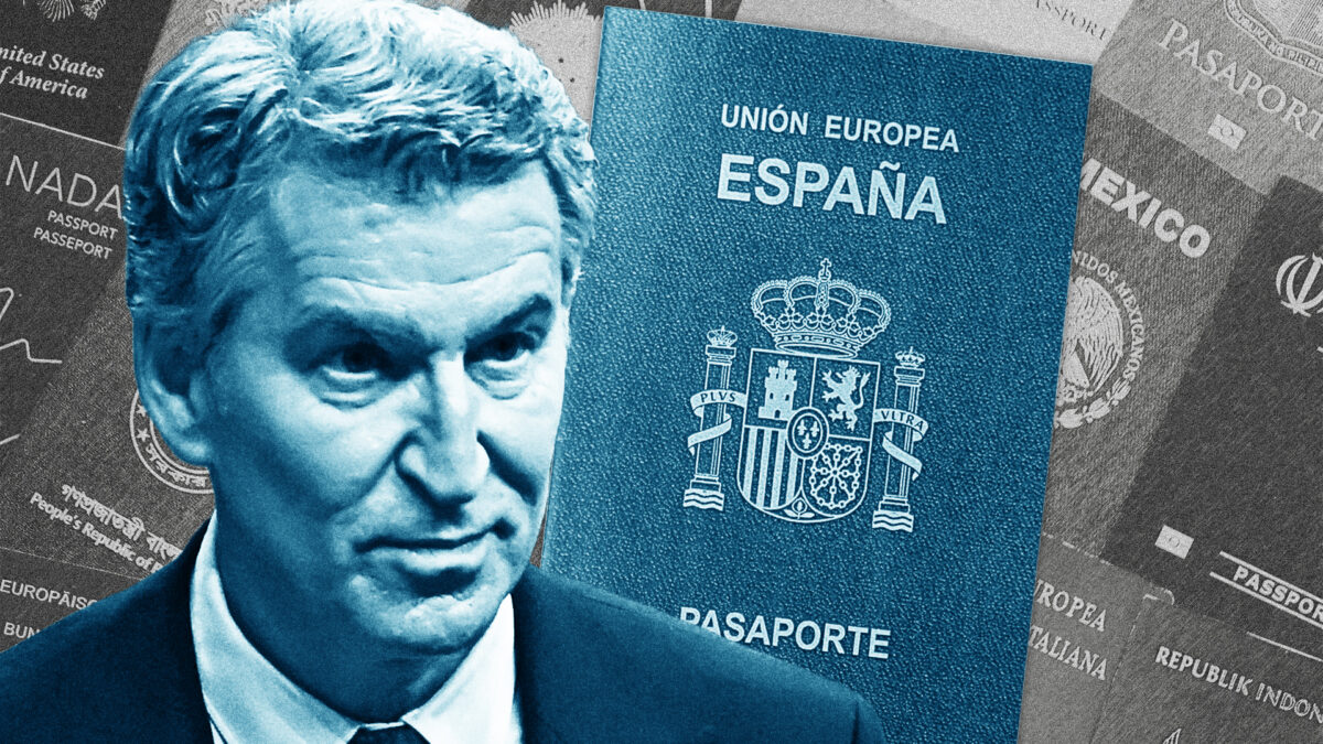 El presidente del PP, Alberto Núñez Feijóo