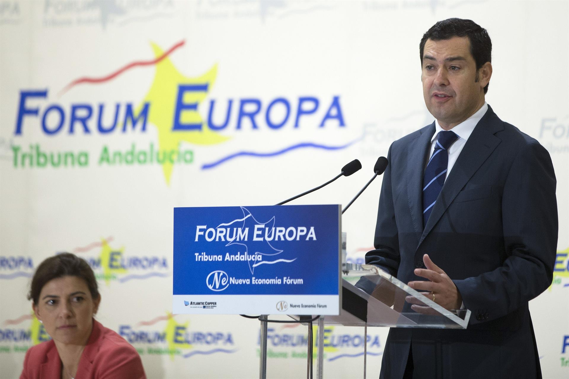 Juanma Moreno, en 2014.