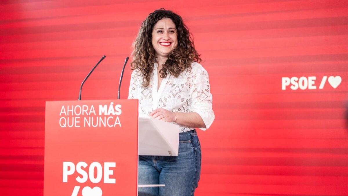 La portavoz adjunta de la Comisión Ejecutiva Federal del PSOE, Enma López