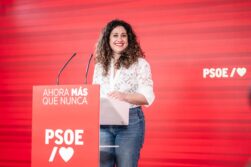 La portavoz adjunta de la Comisión Ejecutiva Federal del PSOE, Enma López