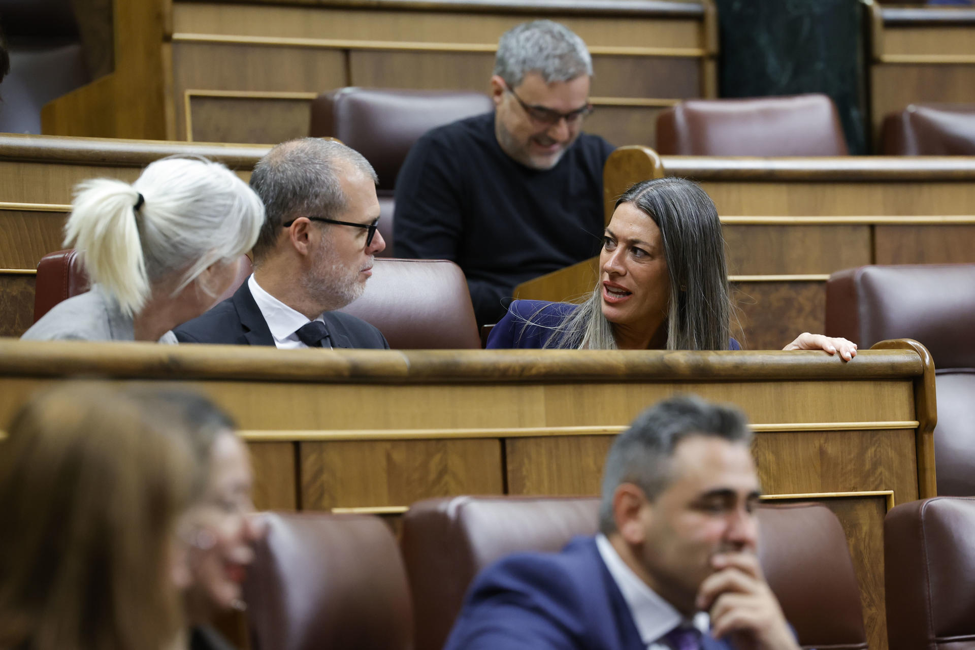 La portavoz de Junts, Míriam Nogueras