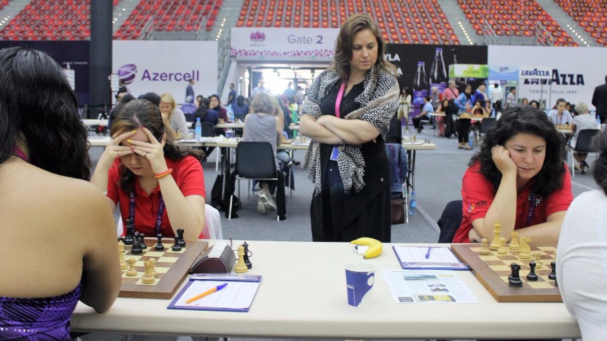 Olimpiada de Bakú con Judith Polgar 2016