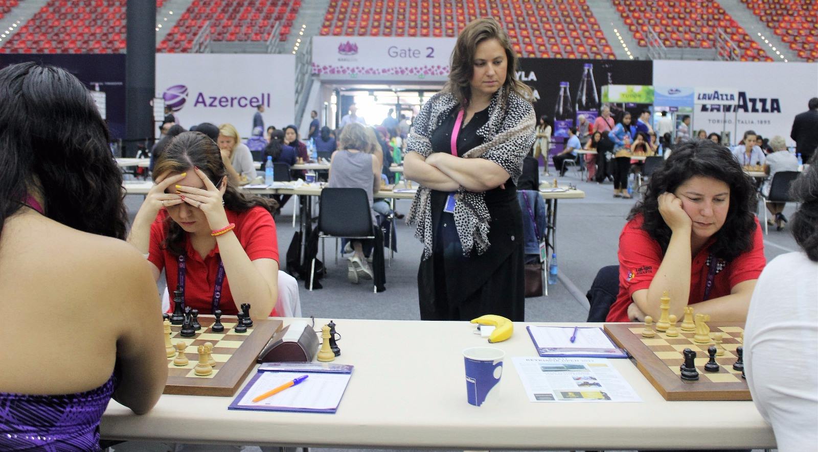 Olimpiada de Bakú con Judith Polgar 2016