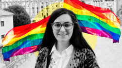 Gema Segoviano, coordinadora del grupo de Fe y Espiritualidad de la Federación Estatal LGTBI+
