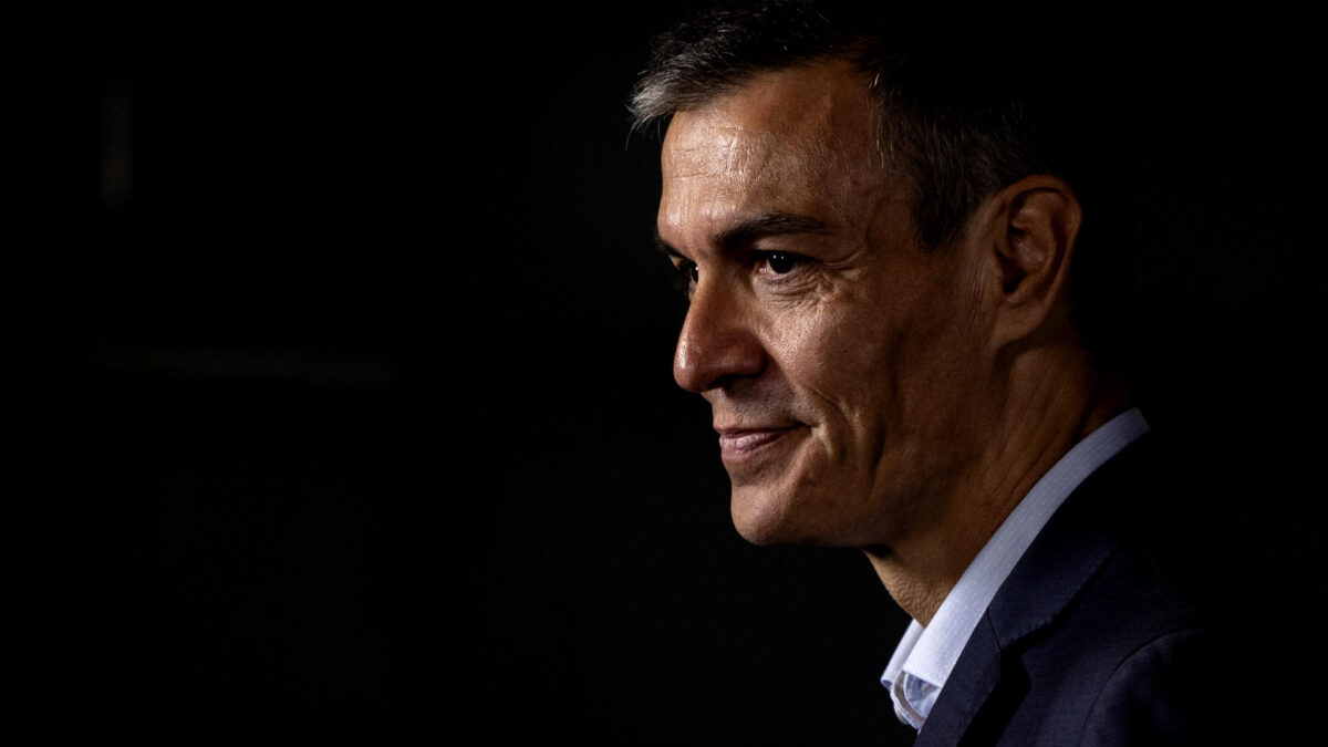 MADRID, 23/06/2026.- El presidente del Gobierno, Pedro Sánchez, interviene en un encuentro sobre políticas de apoyo a la discapacidad y la dependencia, en el Instituto de Mayores y Servicios Sociales (IMSERSO) de Madrid. EFE/ Daniel Gonzalez